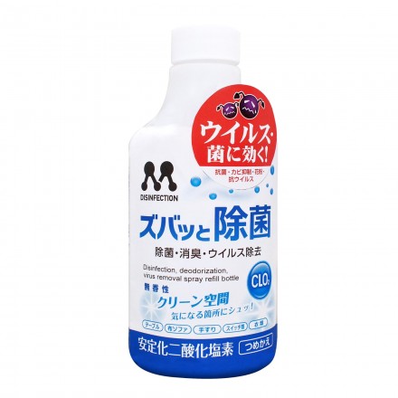 Spray Type Disinfectant Zubatto Jokin Refill Bottle　