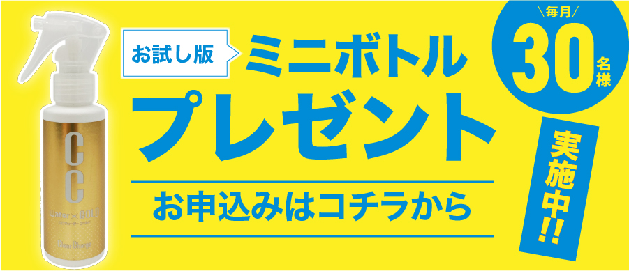 お試し版　ミニボトルプレゼント