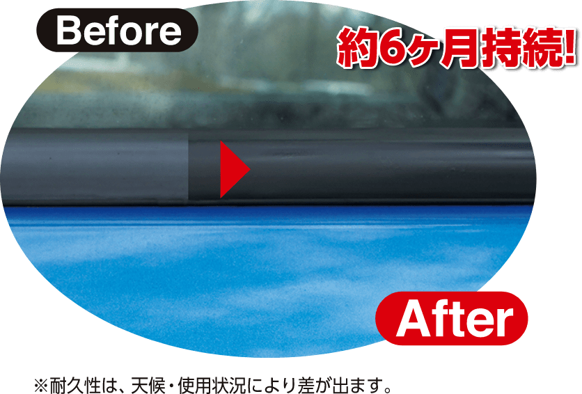 Before&After。約6ヶ月持続!