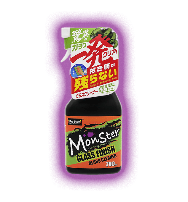 Monster ウィンドウケア用品一覧｜ガラスクリーナー・油膜取り・撥水
