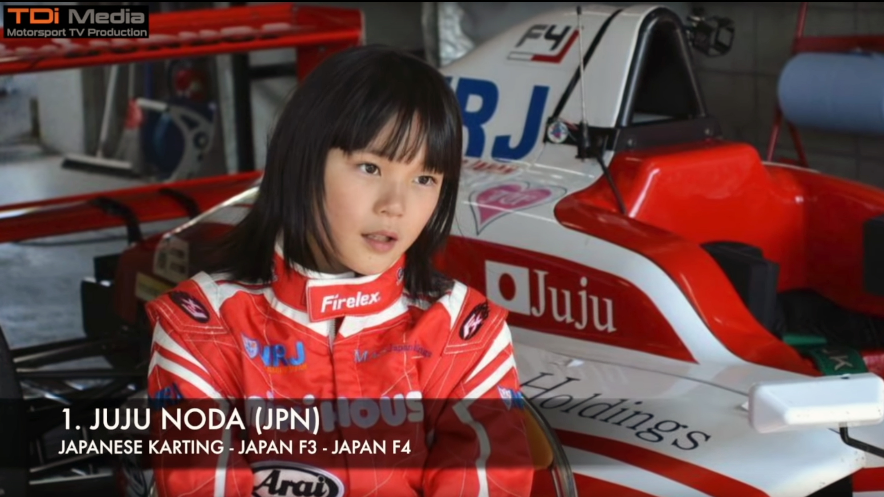 野田jujuちゃんが世界中の次期女性f1ドライバー候補第一位に選出 ニュース プロスタッフ